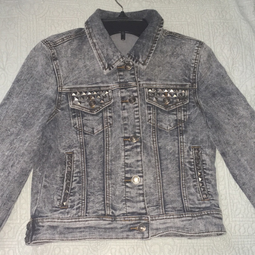 Papaya Grey Denim Jacket